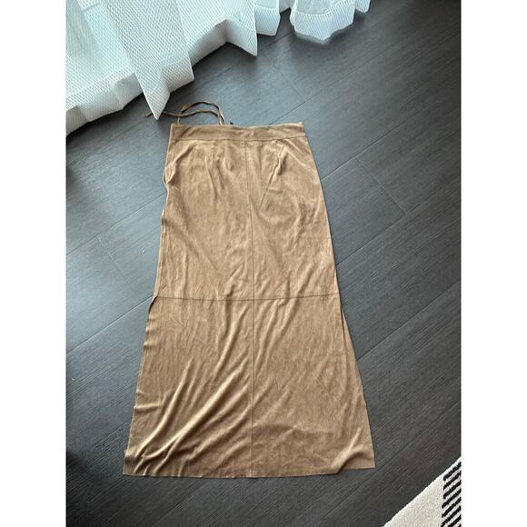 Max Studio Boho Drawstring Maxi Skirt Size Small Lagenlook - Picture 4 of 8